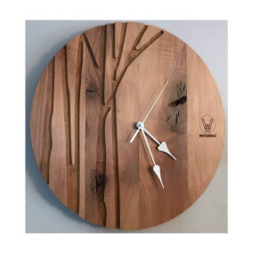 Reloj De Pared Roble