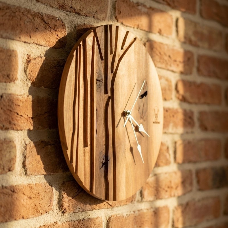 reloj madera