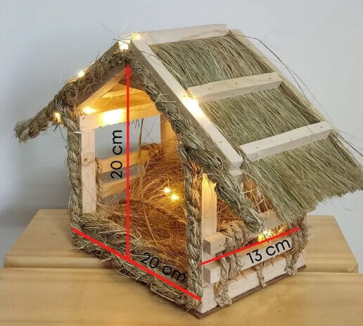 Nacimiento de madera artesanal - Image 2